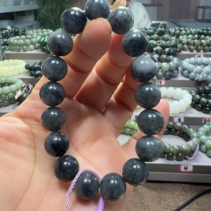 手链未镶嵌和田玉新疆青花卡12