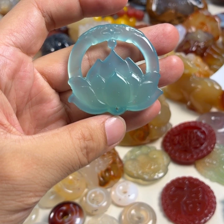 未镶嵌吊坠(不含链)玛瑙/玉髓