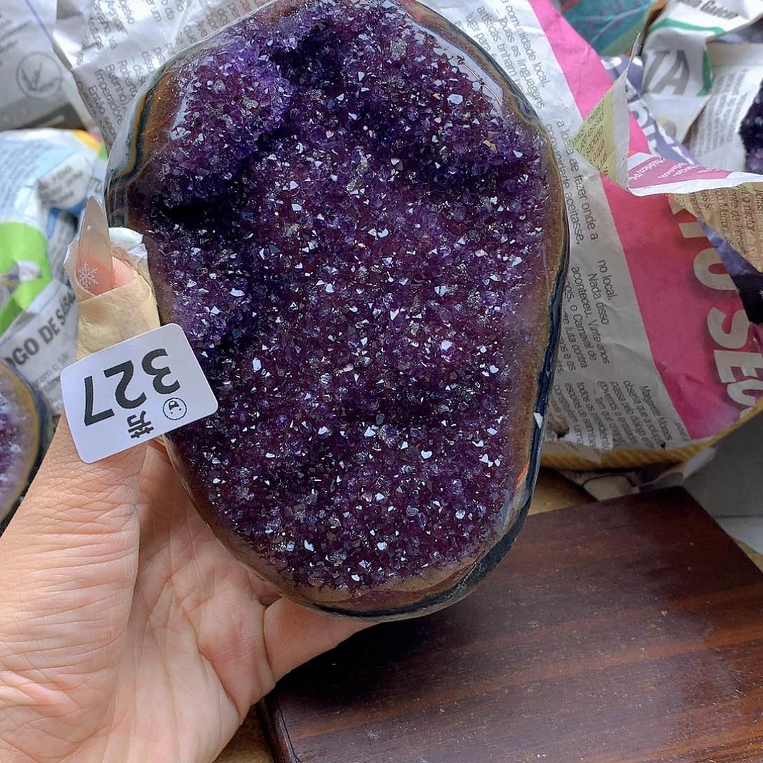 紫晶大型摆件（非配饰）未镶嵌