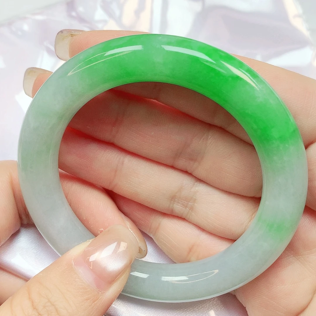 未镶嵌手镯翡翠抖音056