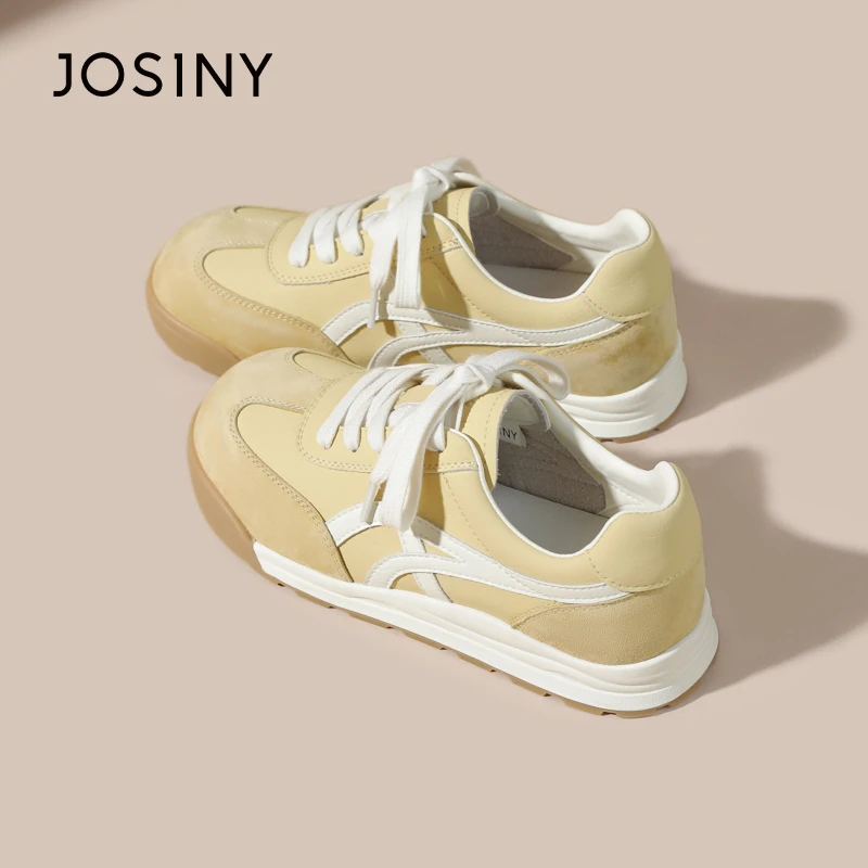 卓诗尼超好看德训鞋女2025新款夏配裙子透气百搭小白鞋软底女鞋