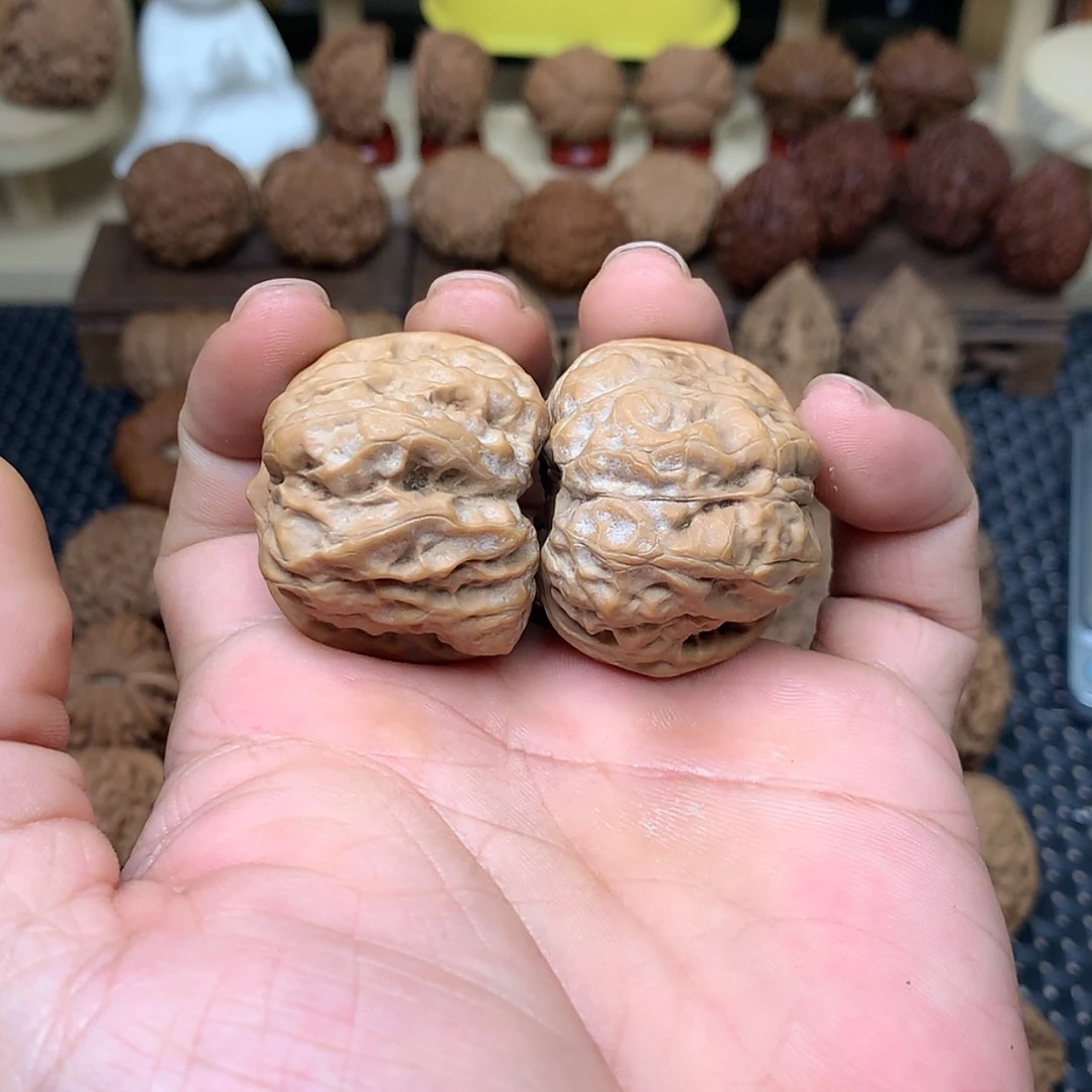 【闪购商品】文玩核桃把件v***逸全品蛤蟆头38➕福利