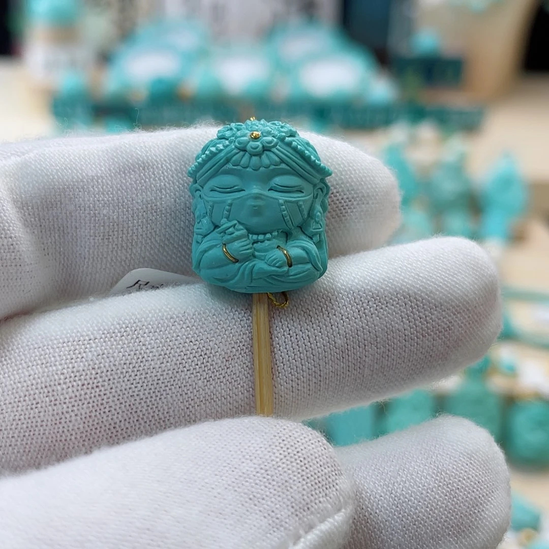 绿松石珠宝奇石未镶嵌