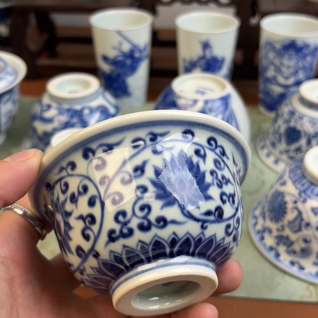 瓷片如**潮景德镇瓷器手工手绘