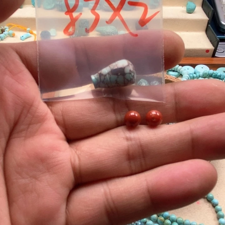 南红玛瑙合金珠宝半成品你****星