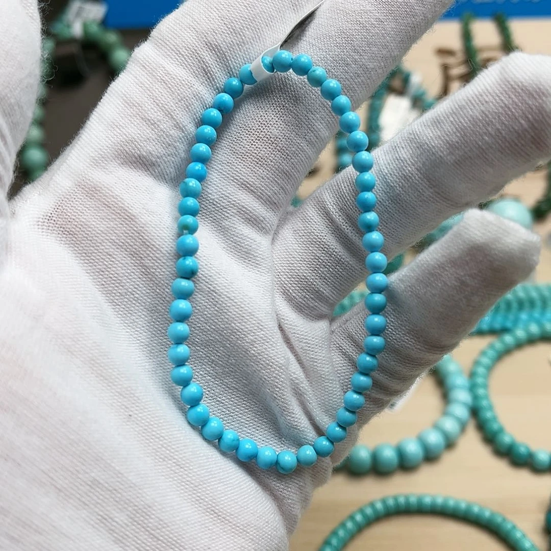 绿松石手串未镶嵌