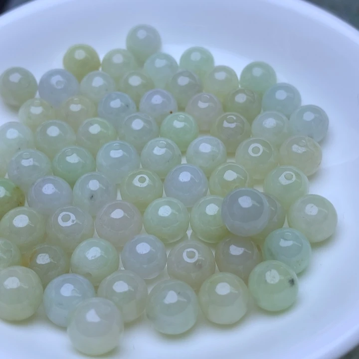 翡翠散珠卡7.2冰珠子25个
