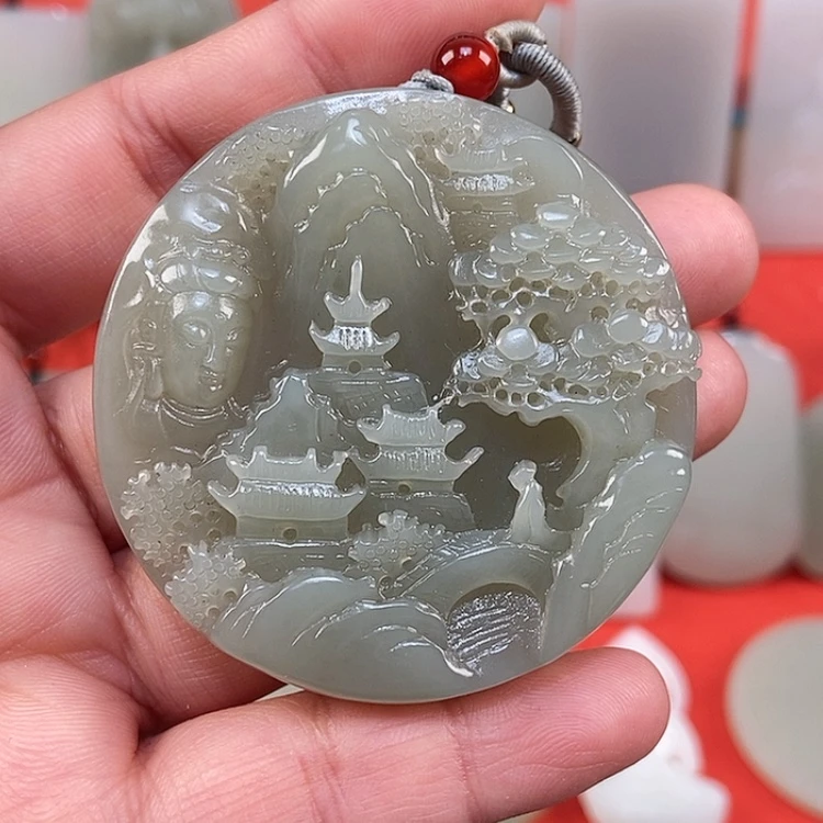 【闪购商品】颈饰未镶嵌和田玉