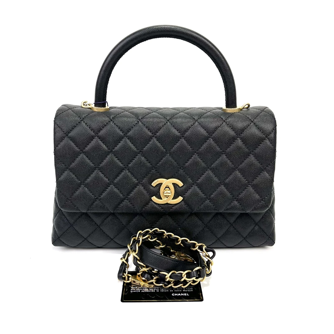 99新 Chanel/香奈儿 拾壹/香奈儿cocohandle中号/99新/39810207