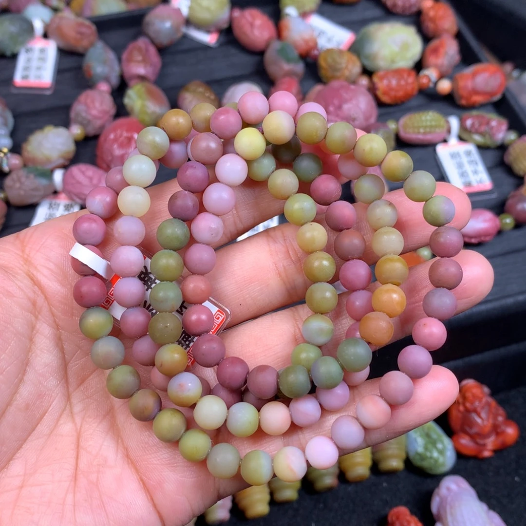 玛瑙/玉髓未镶嵌手链