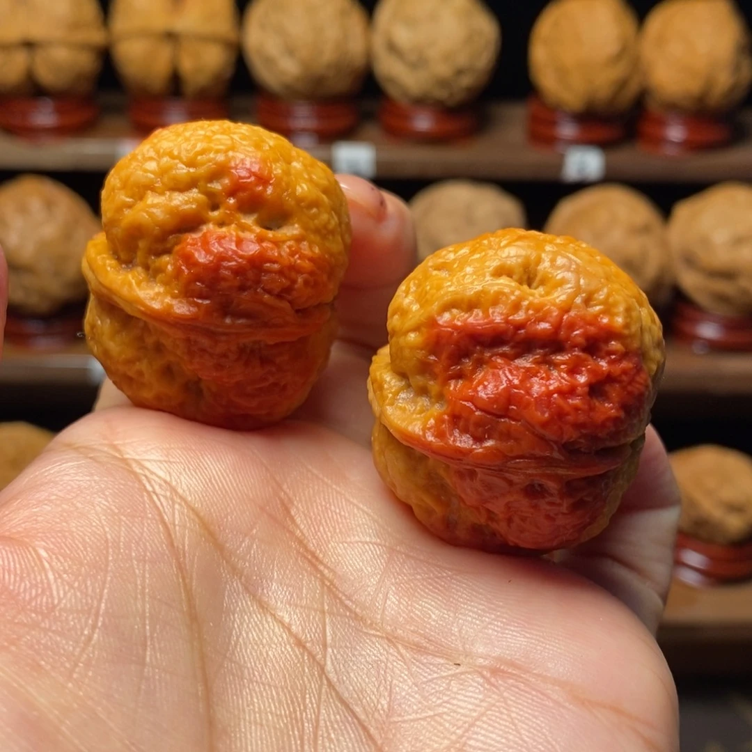 把件文玩核桃36七彩魔鬼蛙