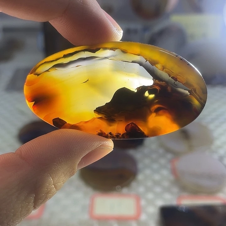 玛瑙/玉髓合金颈饰