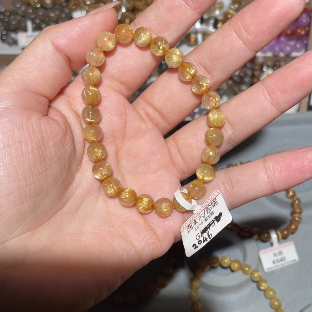 水晶未镶嵌手链手链