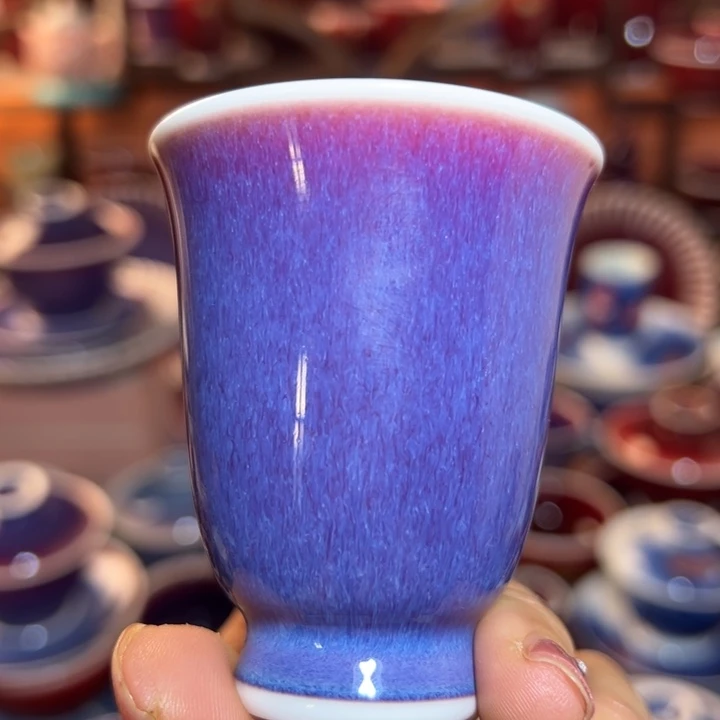 瓷片景德镇品艺轩郎紫