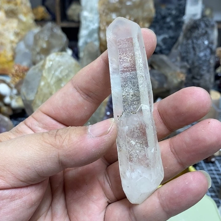 水晶水晶柱未镶嵌