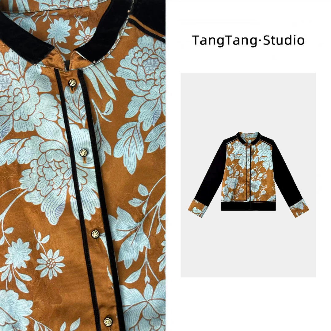 【TangTang·Studio】凤凰夹克气质百搭时尚显瘦女装外套-2510058