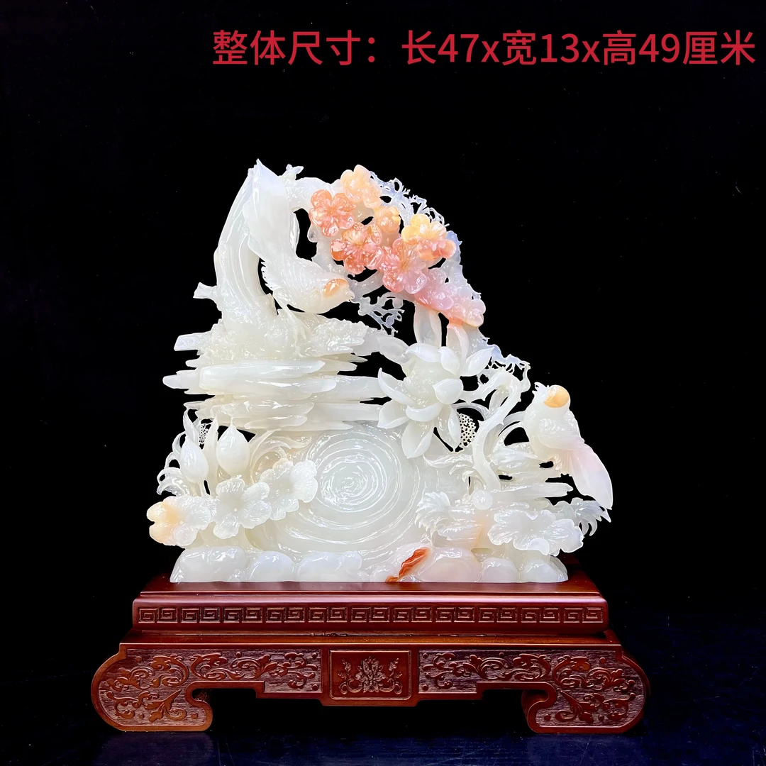 《精品梅花 双喜临门》家居博古架玄关酒柜乔迁开业送礼公司摆件
