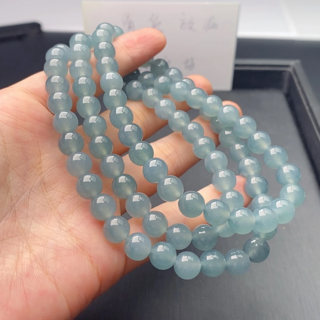 翡翠未镶嵌手链手串