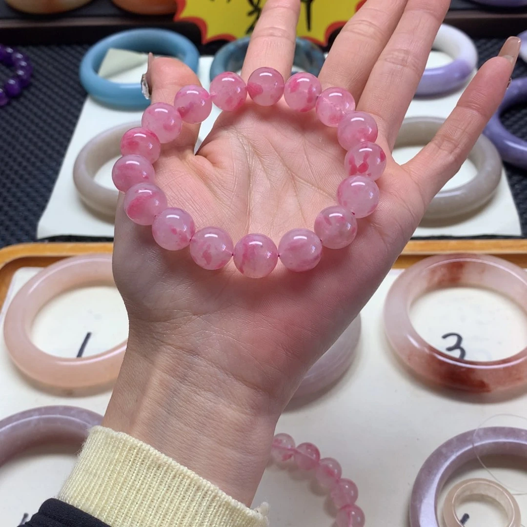 石英质玉手链未镶嵌嘉*