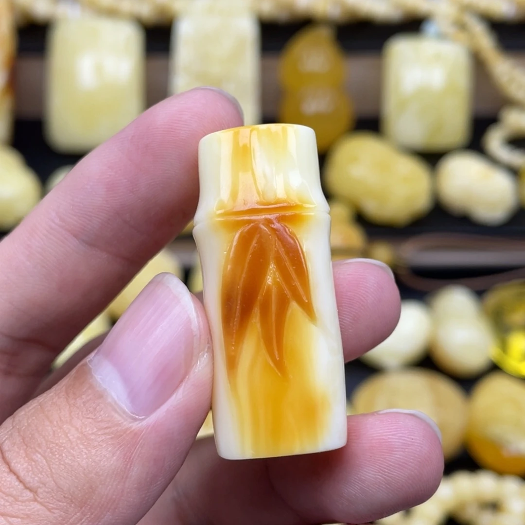 琥珀未镶嵌裸石琥珀蜜蜡