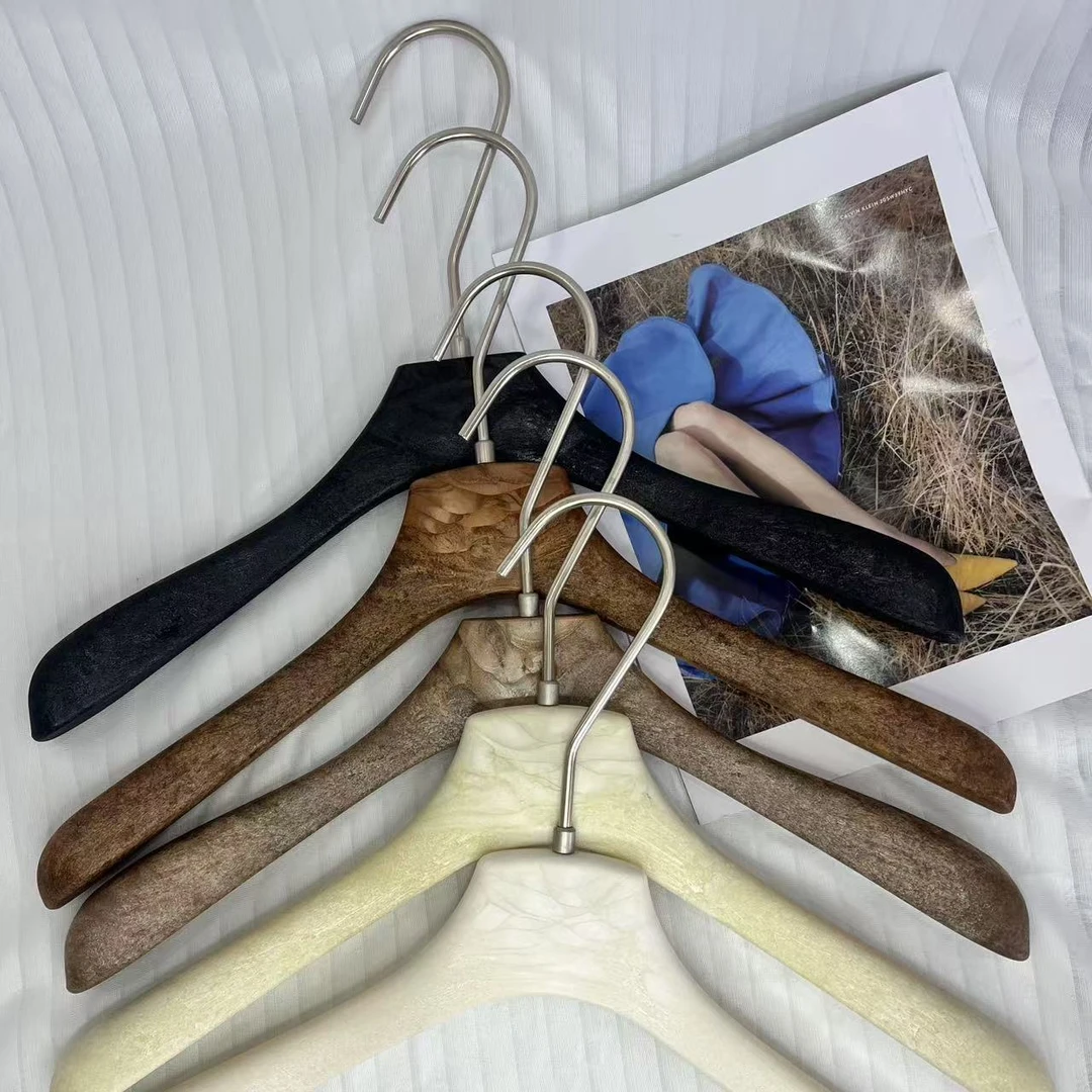 无痕树脂衣架服装店欧式衣撑子挂衣架卧室衣架防滑家用北欧风格