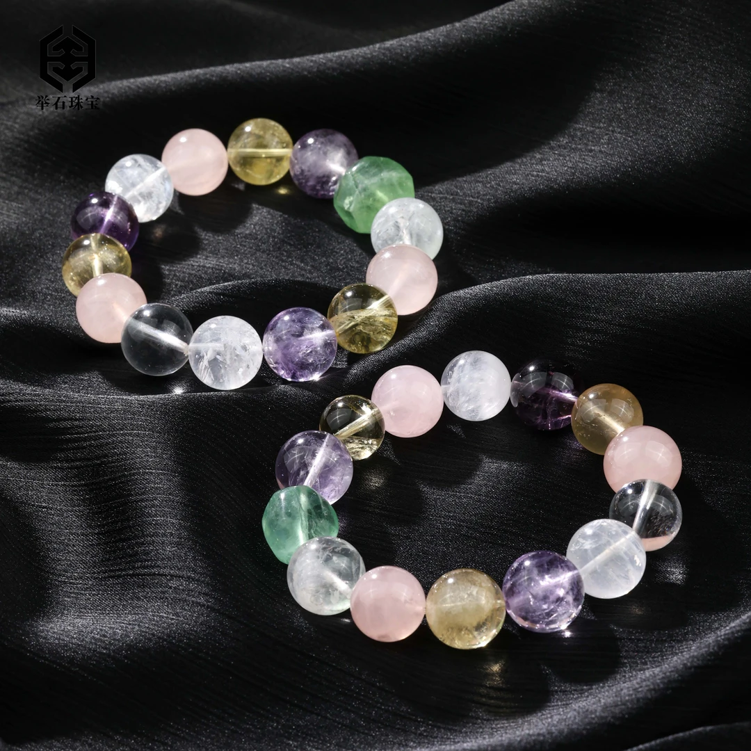 【举石精选】X1204-1233-35651水晶手串（一件/多样性发/约13mm+）H