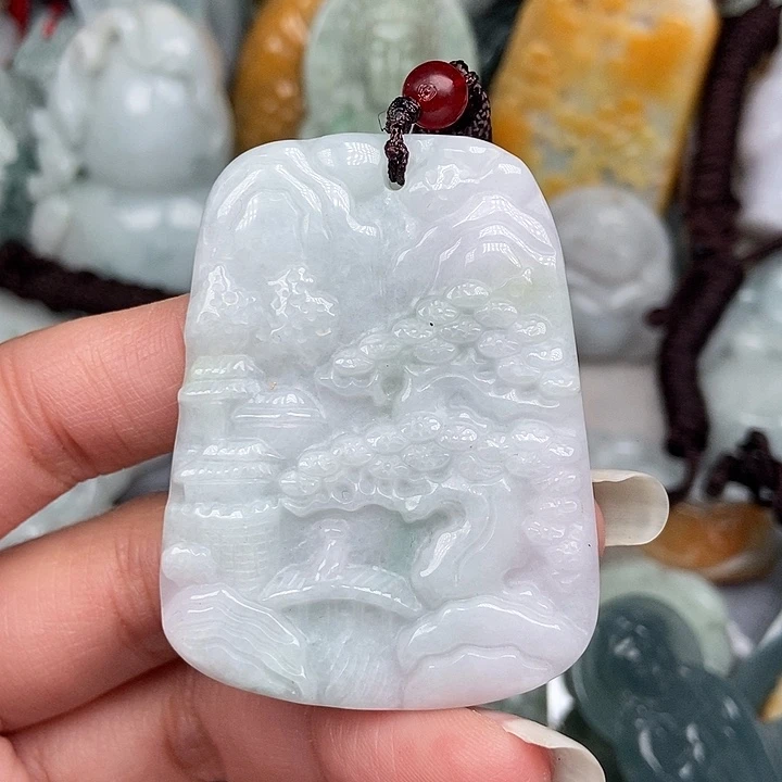 颈饰未镶嵌翡翠翡翠