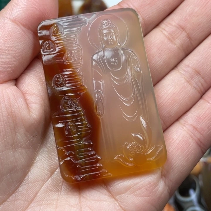 妙***观玛瑙/玉髓未镶嵌颈饰