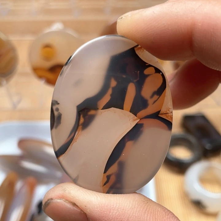 玛瑙/玉髓吊坠未镶嵌