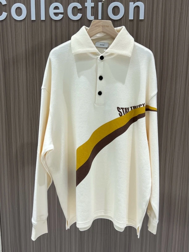 STAYTRIPPY长袖POLO