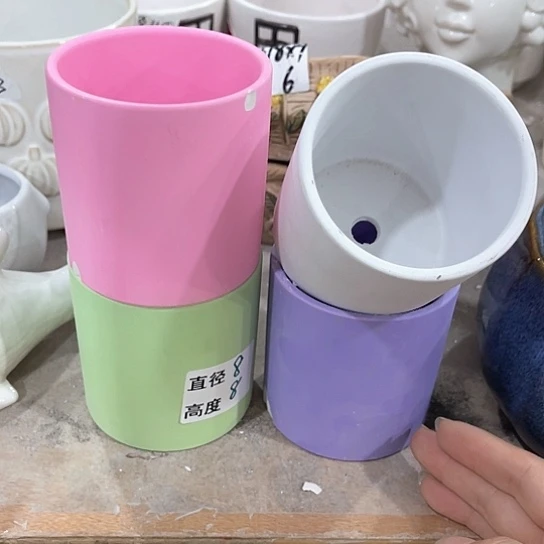 多肉绿植陶瓷花盆9.9包邮