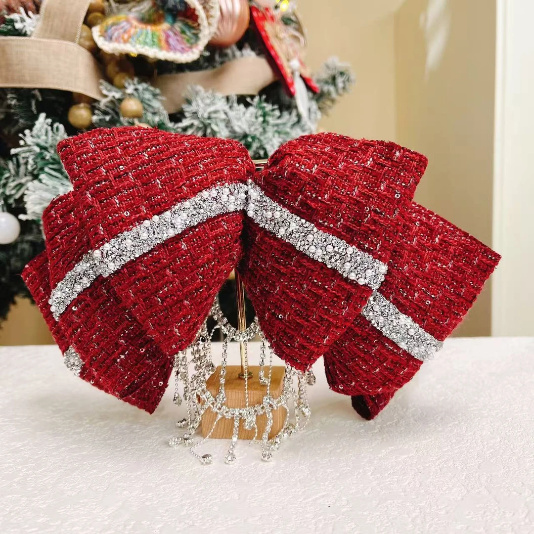 沙丘公主法式复古蝴蝶结弹簧夹后脑勺云朵夹蓬松显发量发夹