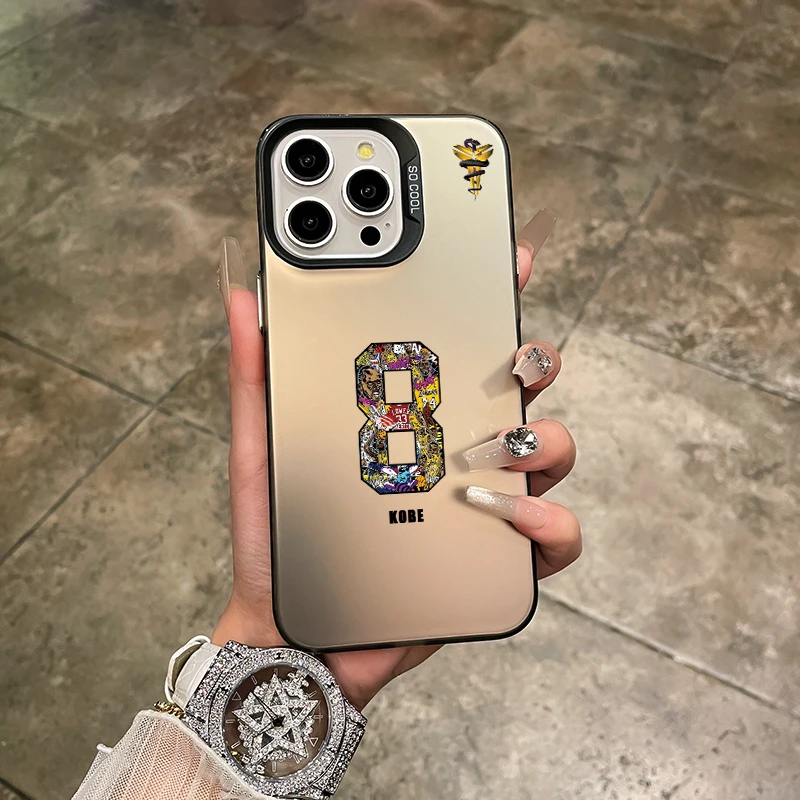 nba科比苹果16promax手机壳iphone17男潮15磨砂14高级感12X篮球13