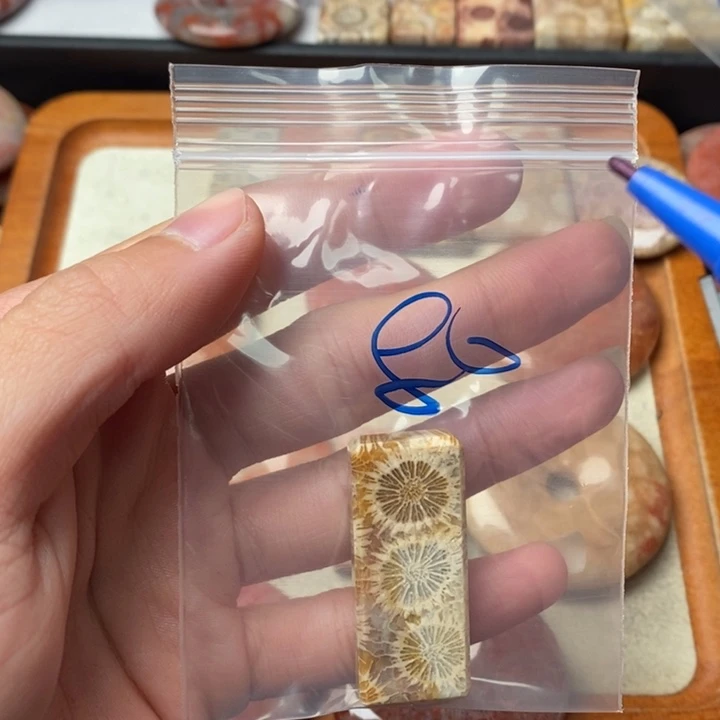 硅化玉颈饰未镶嵌明**南