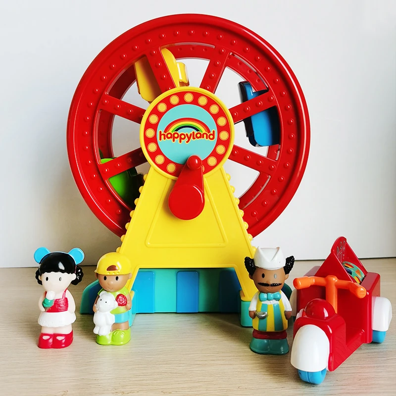 英国ELC手摇音乐摩天轮男孩女孩玩具