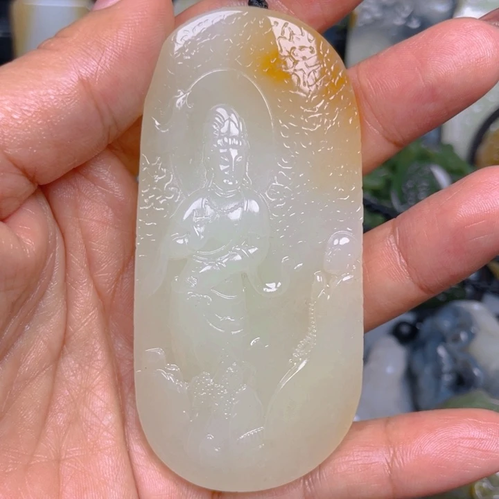 和田玉挂件未镶嵌