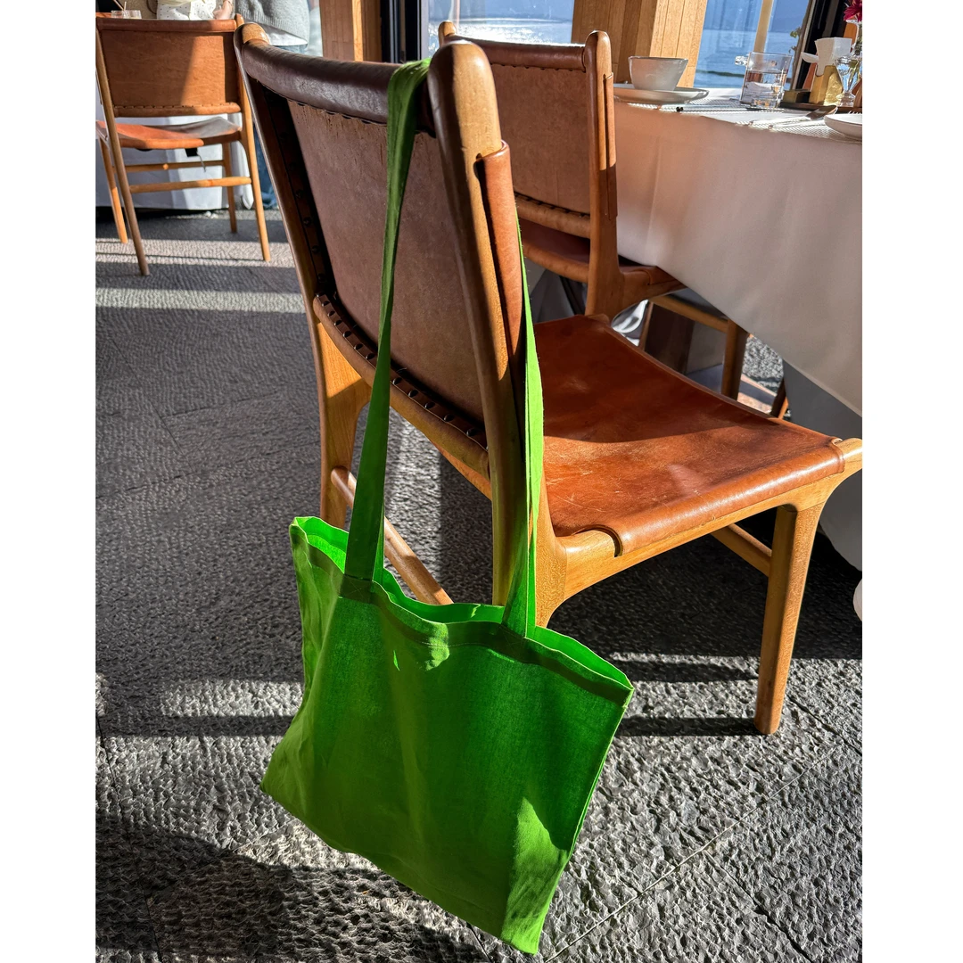 Seyora【果绿帆布包】大容量简约通勤腋下单肩包 O30922SY51