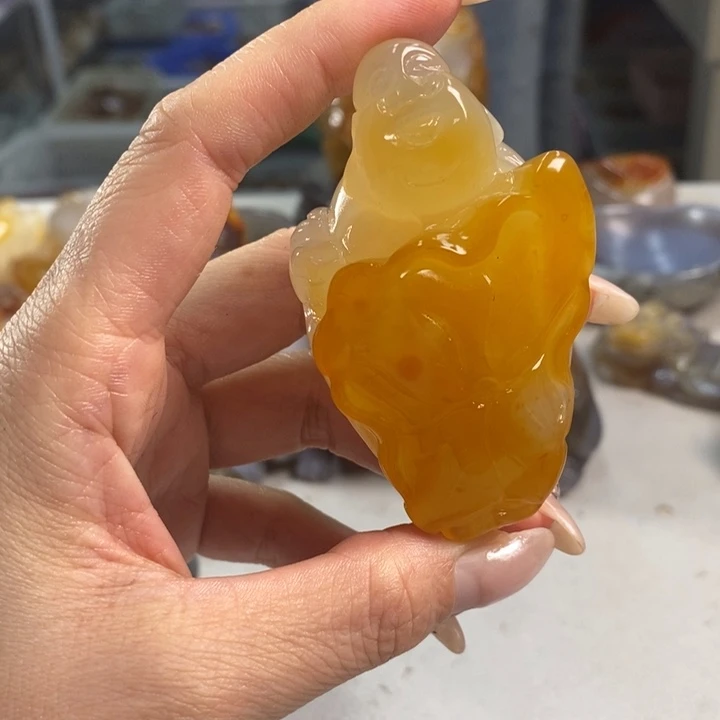 玛瑙/玉髓吊坠(不含链)未镶嵌