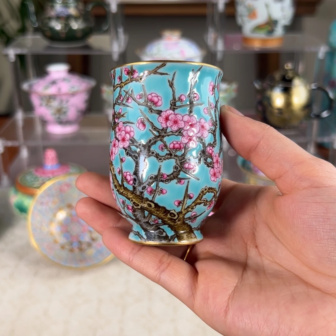 纯手工手绘 高端茶器