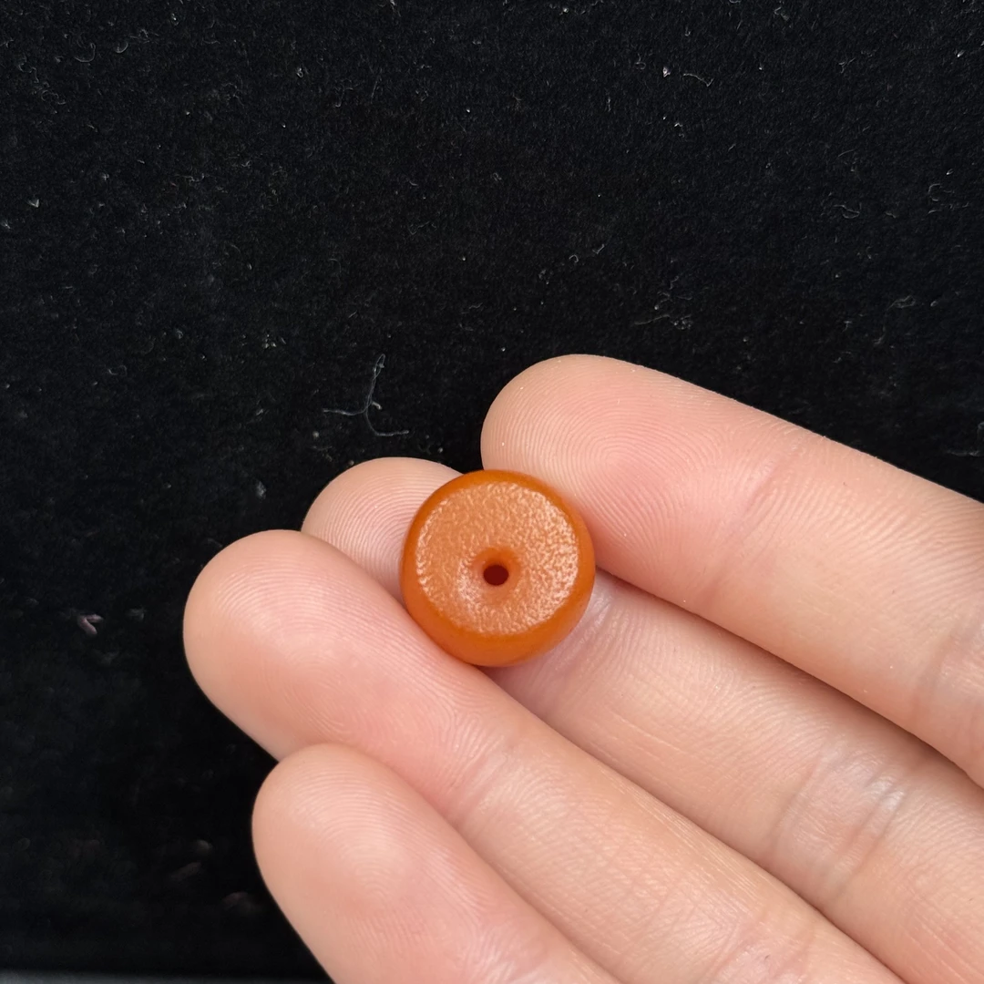 Y6462天然原矿蜜蜡 老蜡墩子 15*11mm抖音基地质检发货