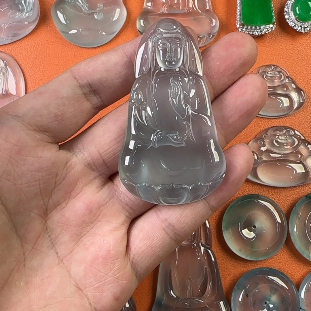 定制翡翠未镶嵌天然