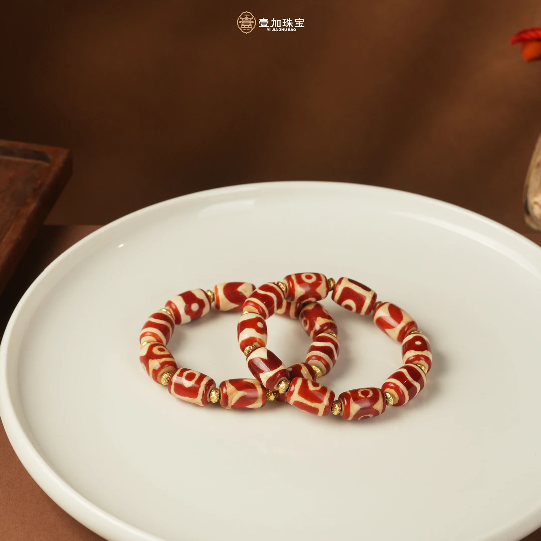 壹加师姐｜手工设计红多宝手串多样性发一个9021M