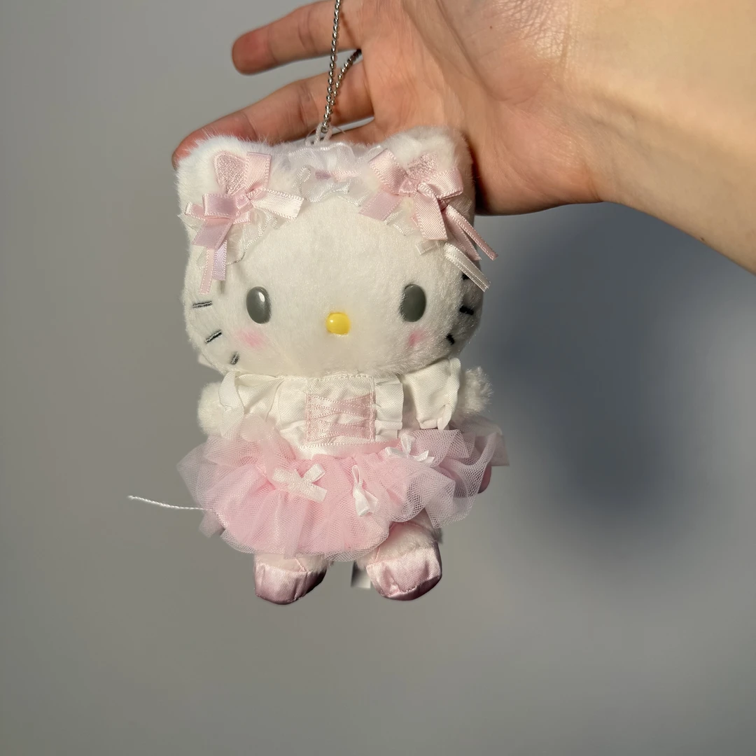 【日本限定】HelloKitty白猫芭蕾舞系列 玩偶猫潮玩挂件