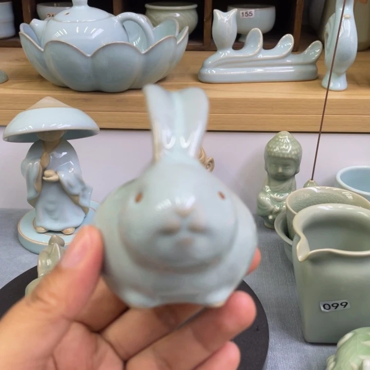 杯子微瑕小兔萌萌兔