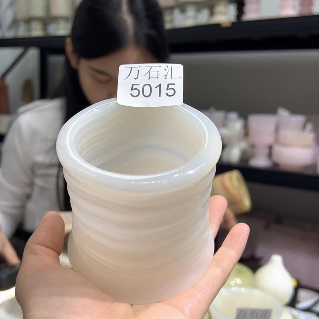 石材5015白冰玉罗意威杯