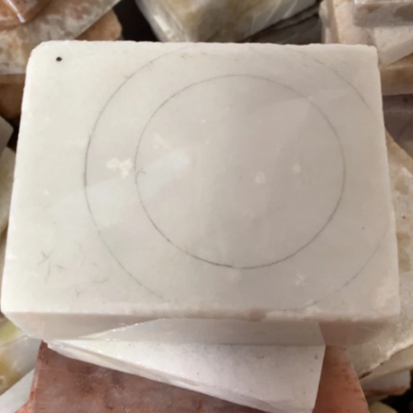 【闪购商品】未镶嵌手镯（圆镯）石英岩玉佘白