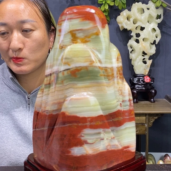 石材精品古青石摆件