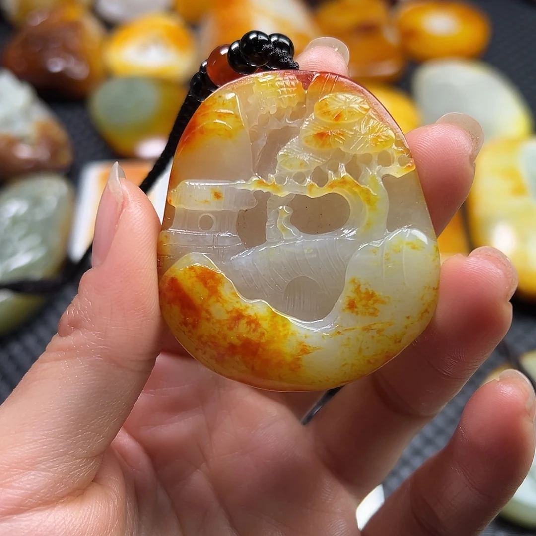 和田玉挂件未镶嵌