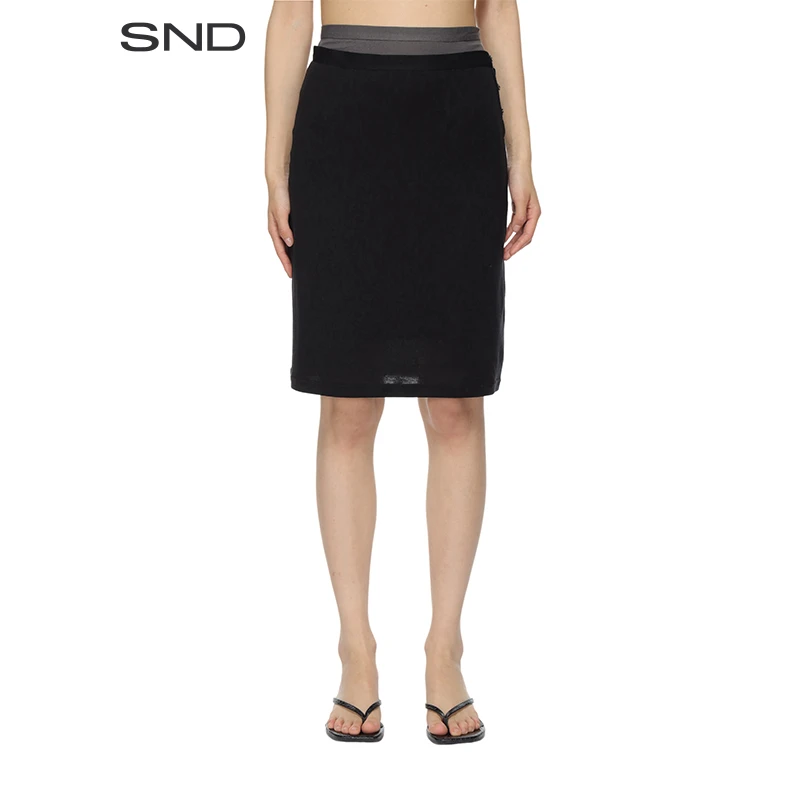 【NHOJ 设计师品牌】SND SS25 分层设计短半裙