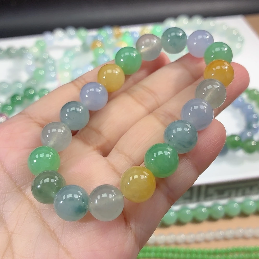 翡翠未镶嵌手链翡翠